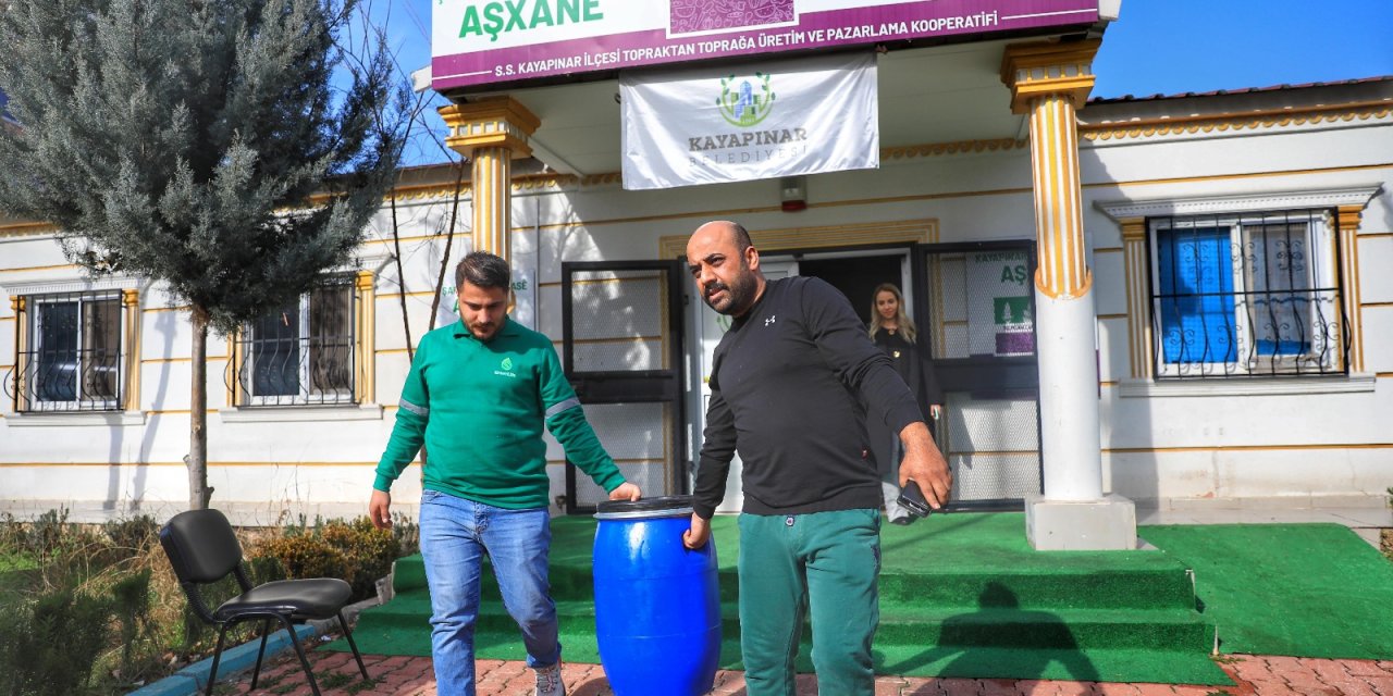 Kayapınar Belediyesi: "1 Litre Yağ = 1 Milyon Litre Su"