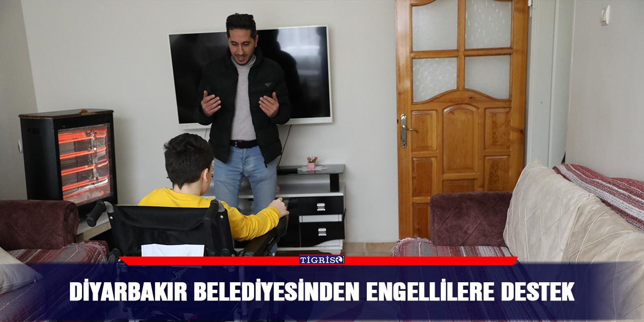 Diyarbakır belediyesinden Engellilere destek