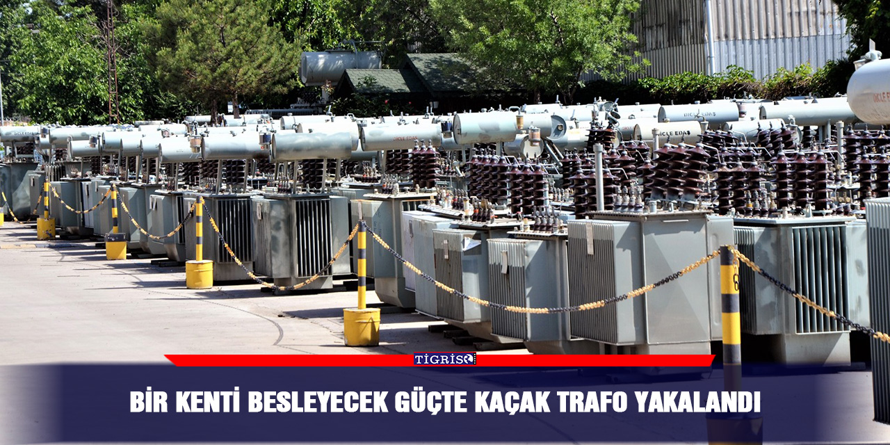 VİDEO - Bir kenti besleyecek güçte kaçak trafo yakalandı