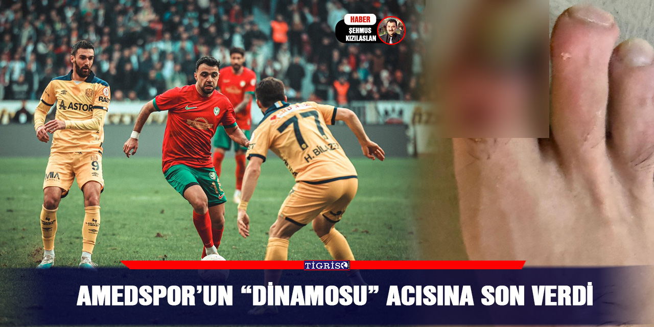 Amedspor’un “Dinamosu” Acısına Son Verdi