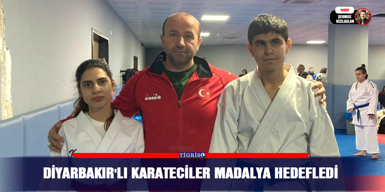 Diyarbakır'lı Karateciler Madalya hedefledi