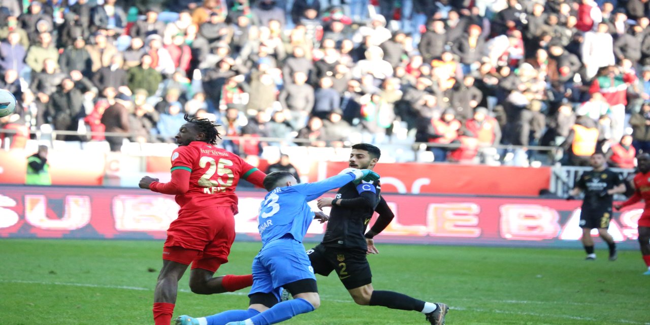 Amedspor istatistikleri alt üst edip 3 puanı aldı