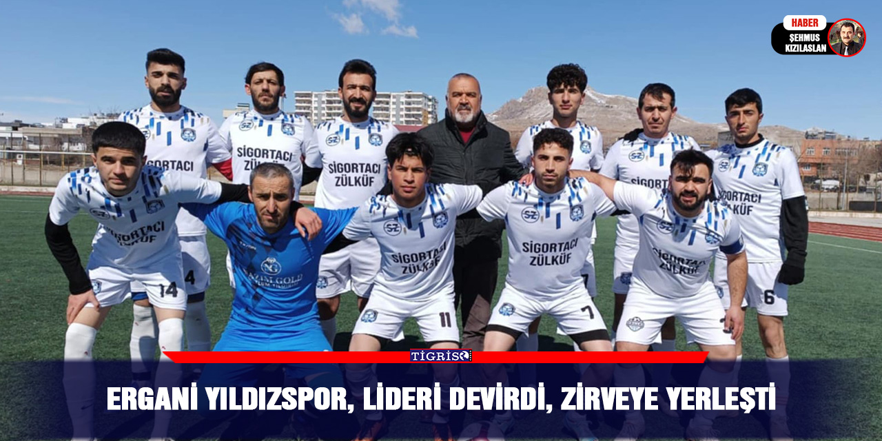 Ergani Yıldızspor, Lideri Devirdi, Zirveye Yerleşti