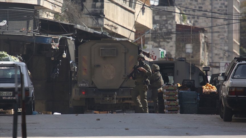 Nablus’a İsrail baskını