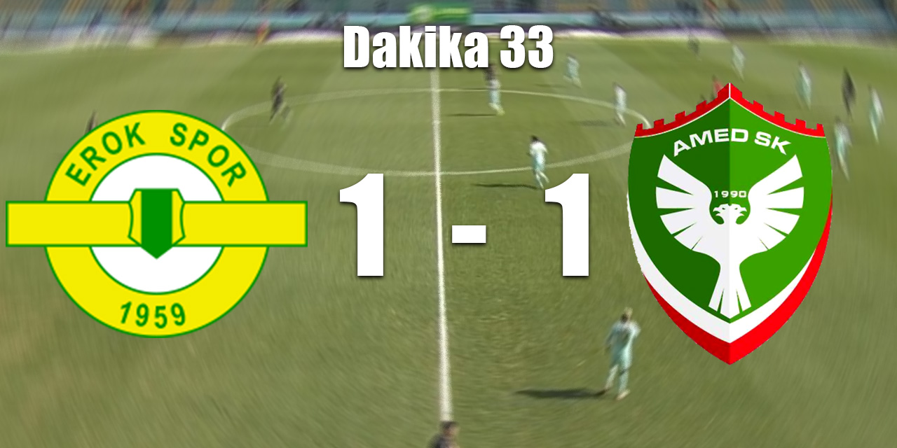 Amedspor dinamosuyla beraberliği yakaladı