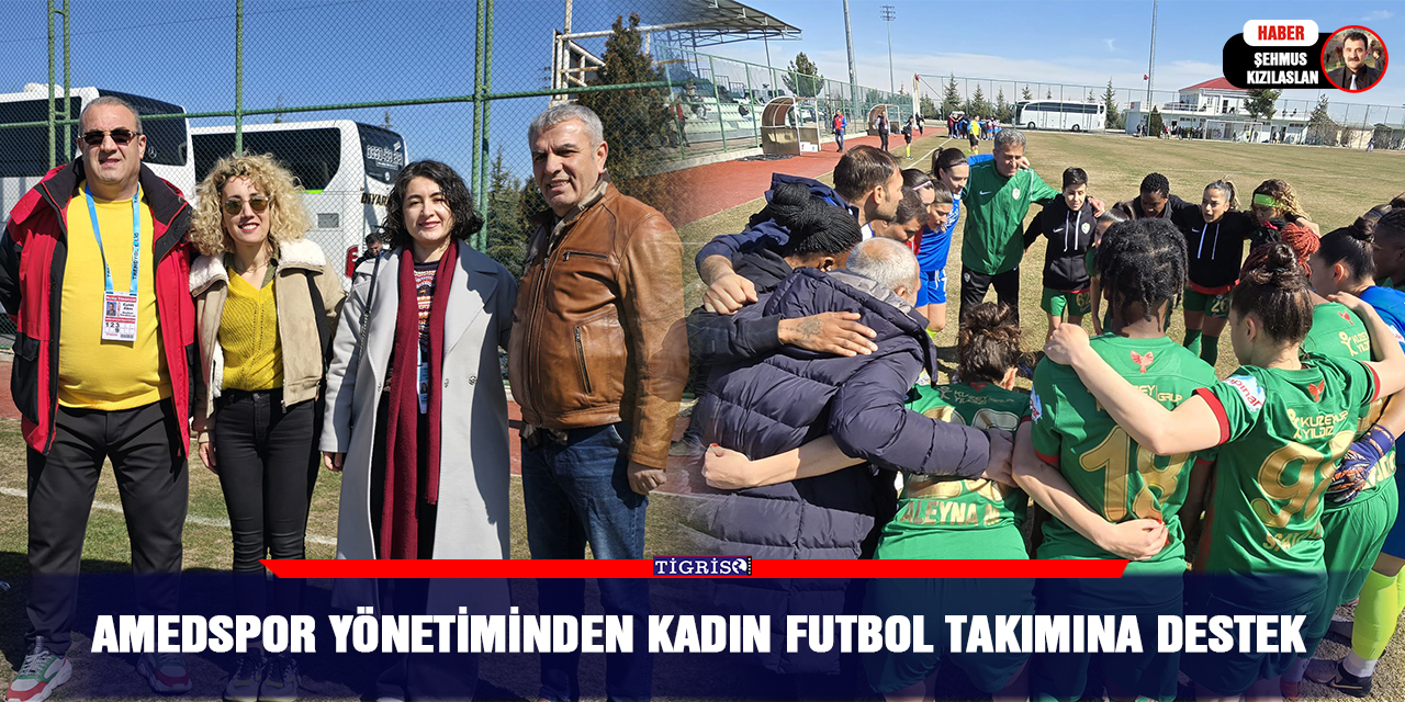 Amedspor Yönetiminden Kadın Futbol Takımına Destek