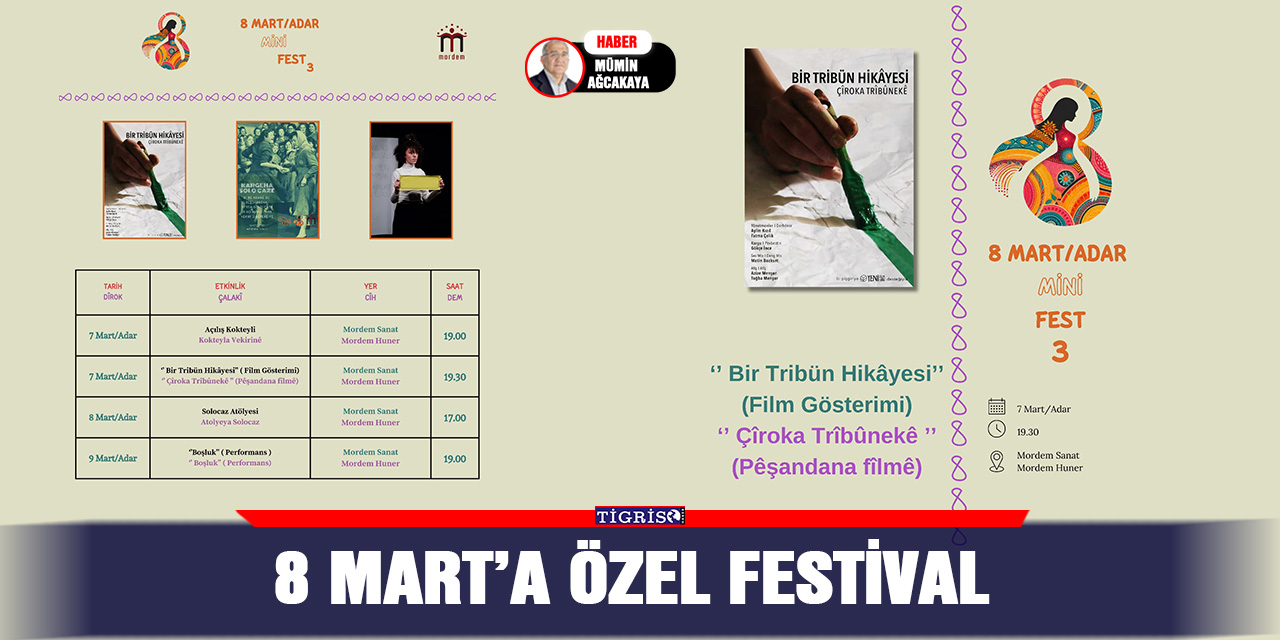 8 Mart’a Özel Festival