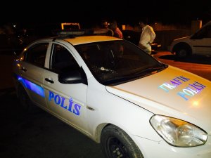 Van'da polis aracına silahlı saldırı