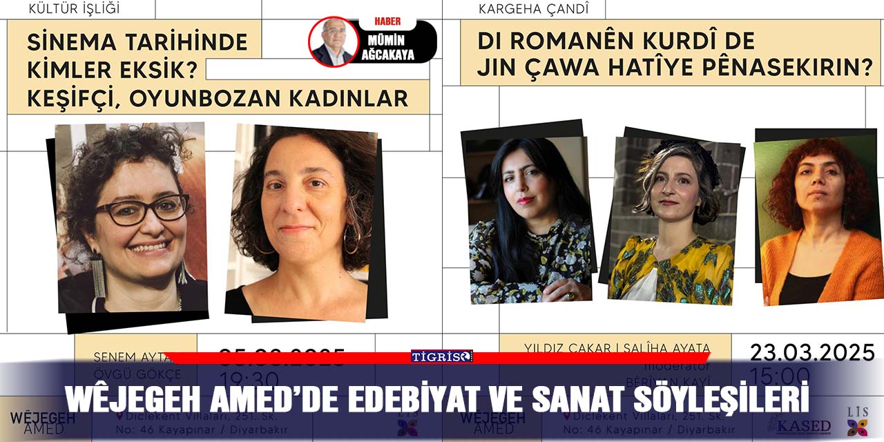 Wêjegeh Amed’de Edebiyat ve Sanat Söyleşileri