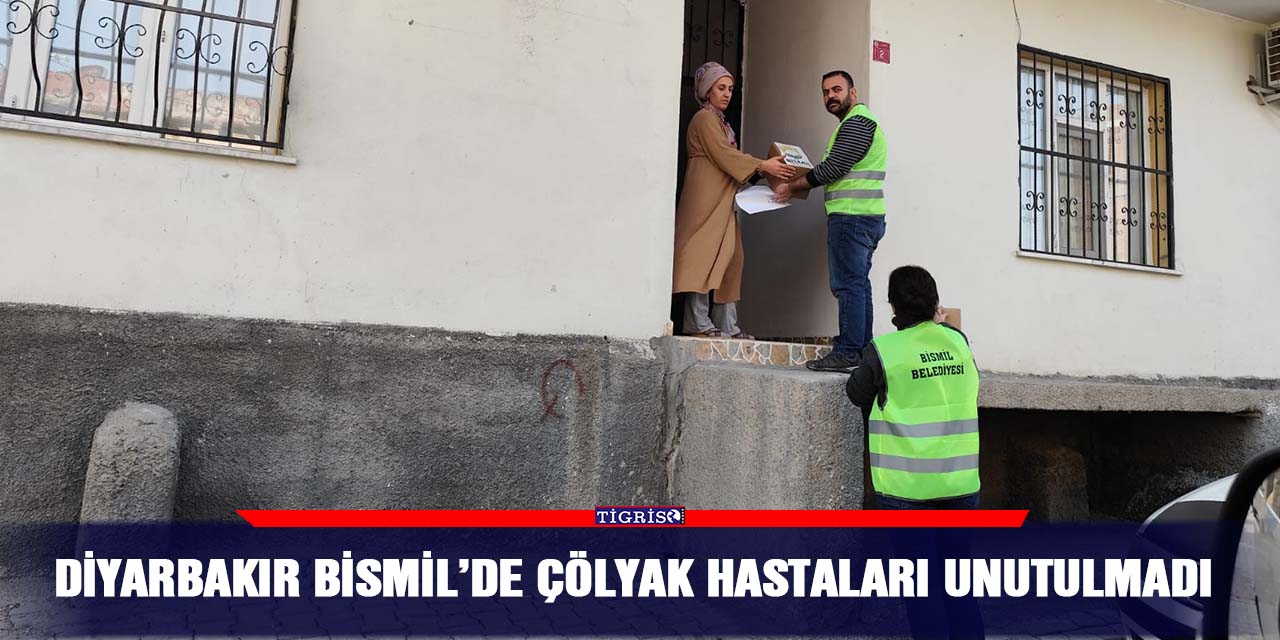 Diyarbakır Bismil’de Çölyak hastaları unutulmadı