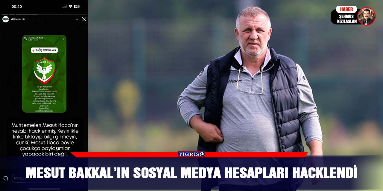 Mesut Bakkal’ın Sosyal Medya Hesapları Hacklendi