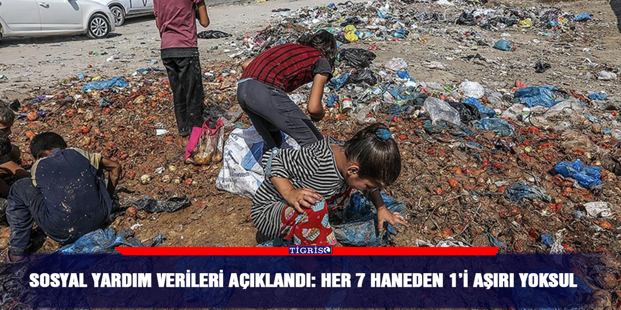 Sosyal Yardım Verileri Açıklandı: Her 7 Haneden 1’i Aşırı Yoksul