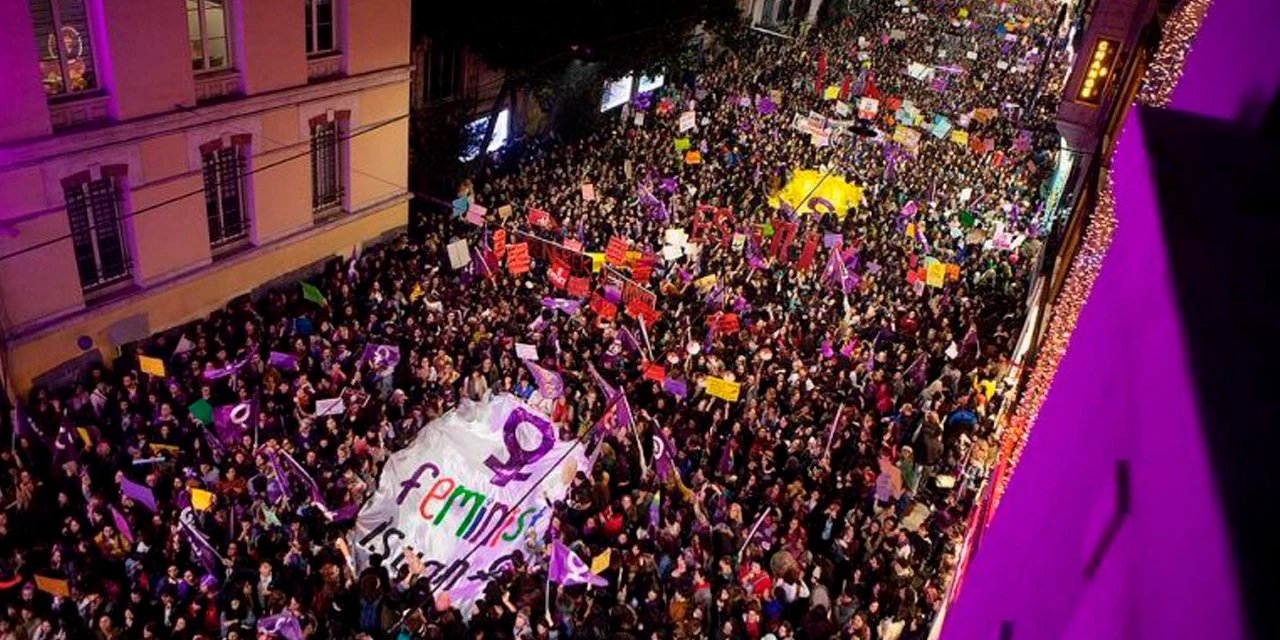 8 Mart'ta Taksim kadınlara yasak