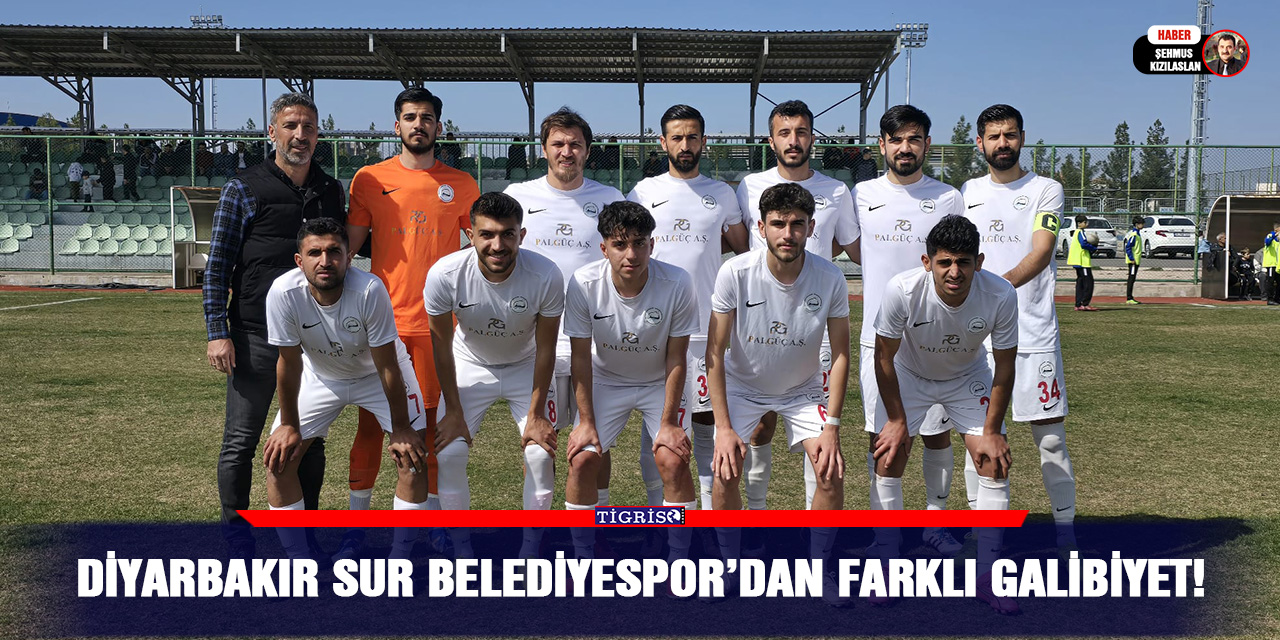 Diyarbakır Sur Belediyespor’dan Farklı Galibiyet!