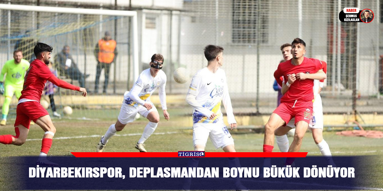 Diyarbekırspor, Deplasmandan boynu bükük dönüyor