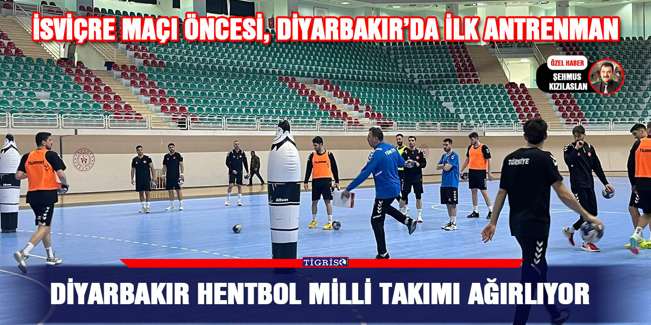 Diyarbakır Hentbol Milli takımı ağırlıyor