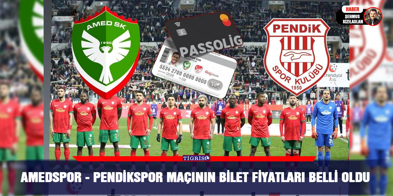 Amedspor - Pendikspor Maçının Bilet Fiyatları Belli Oldu