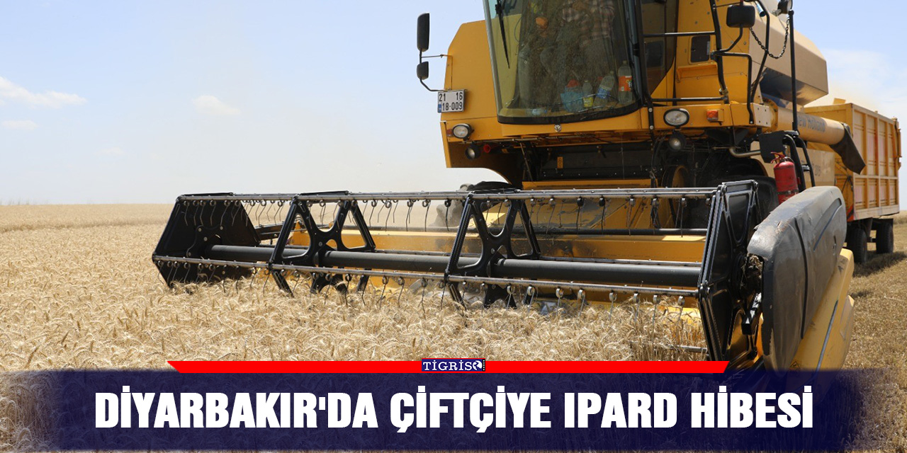 Diyarbakır'da çiftçiye IPARD hibesi