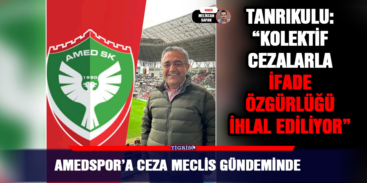 Amedspor’a ceza Meclis gündeminde