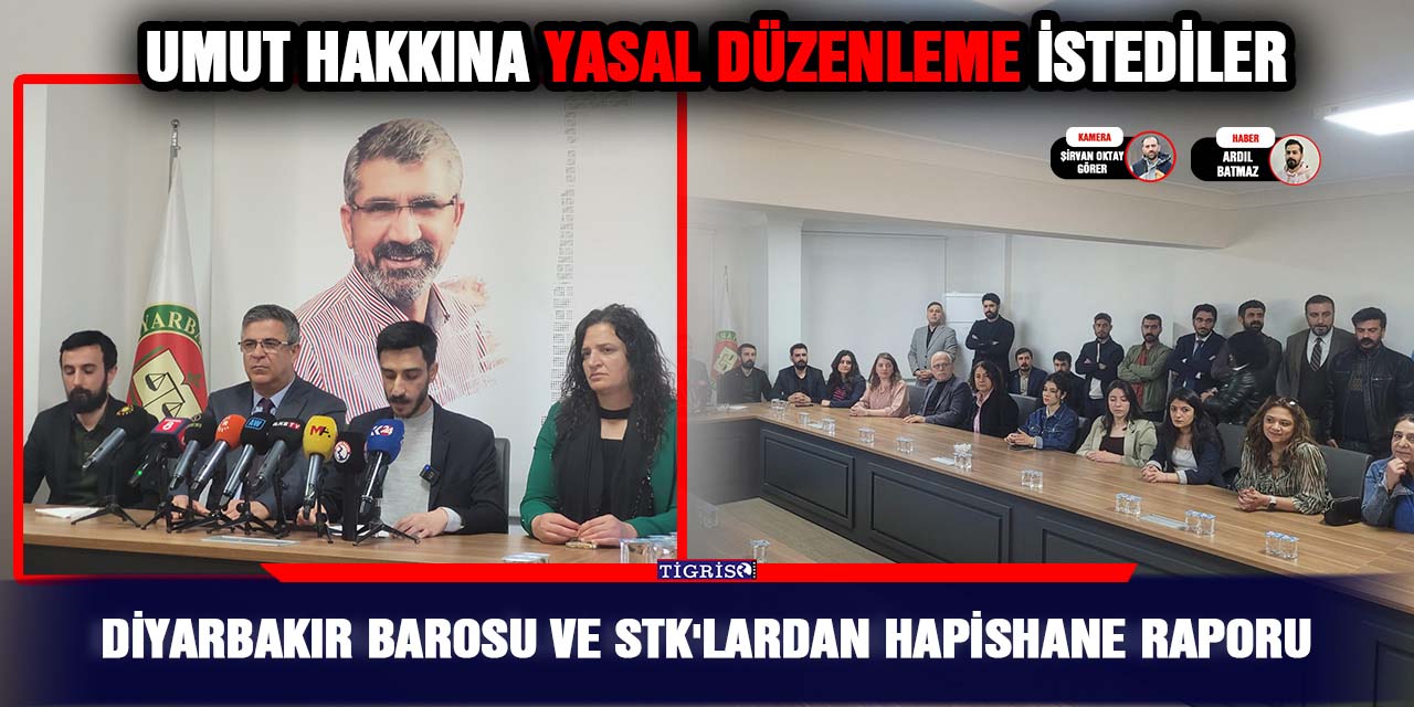 Diyarbakır Barosu ve STK'lardan hapishane raporu