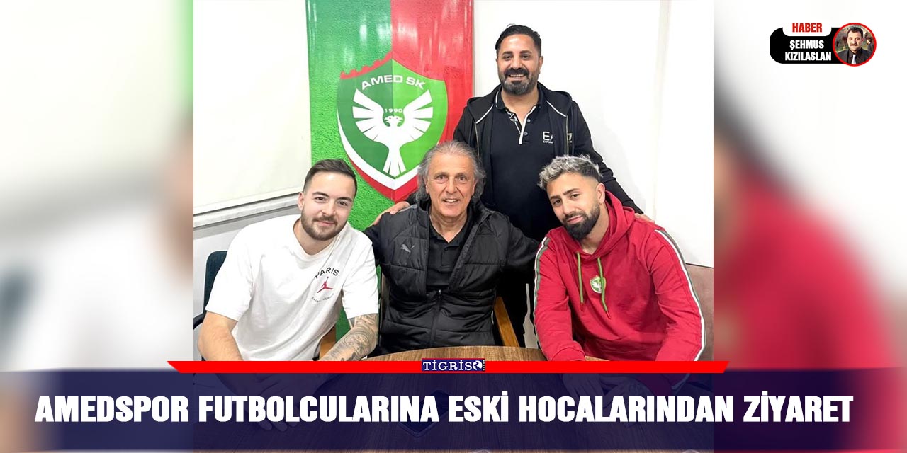 Amedspor futbolcularına eski hocalarından ziyaret