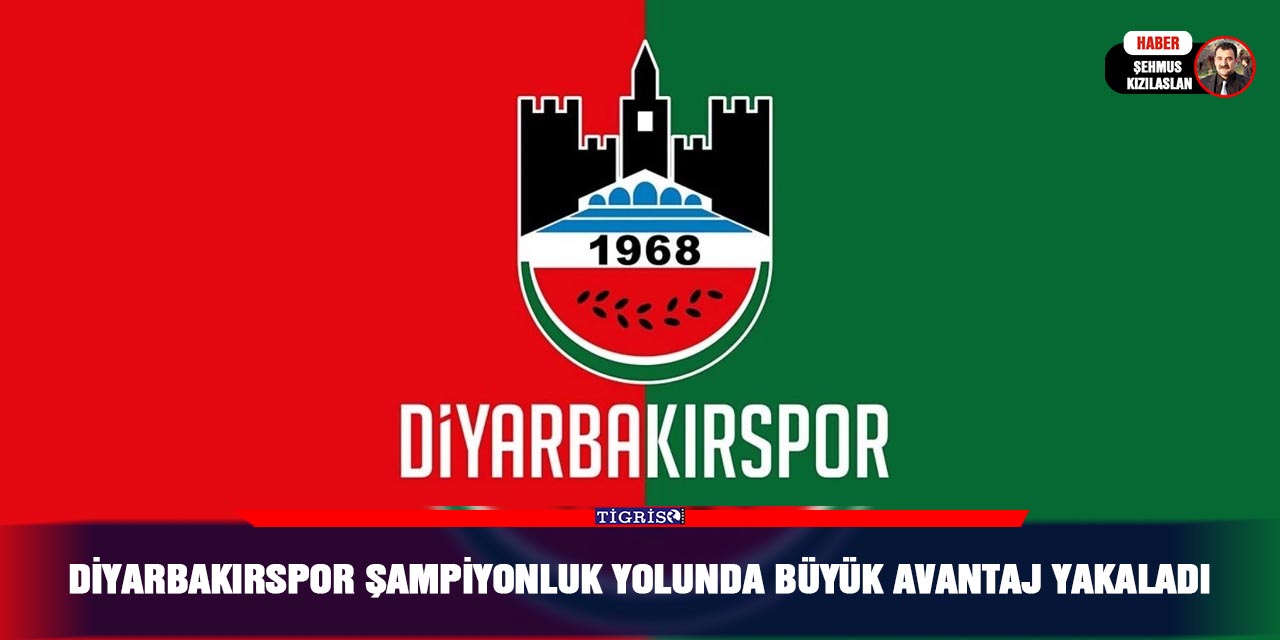 Diyarbakırspor şampiyonluk Yolunda Büyük Avantaj Yakaladı