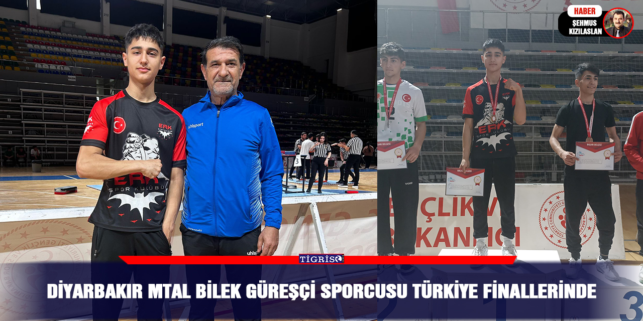 VİDEO - Diyarbakır MTAL bilek güreşçi sporcusu Türkiye finallerinde