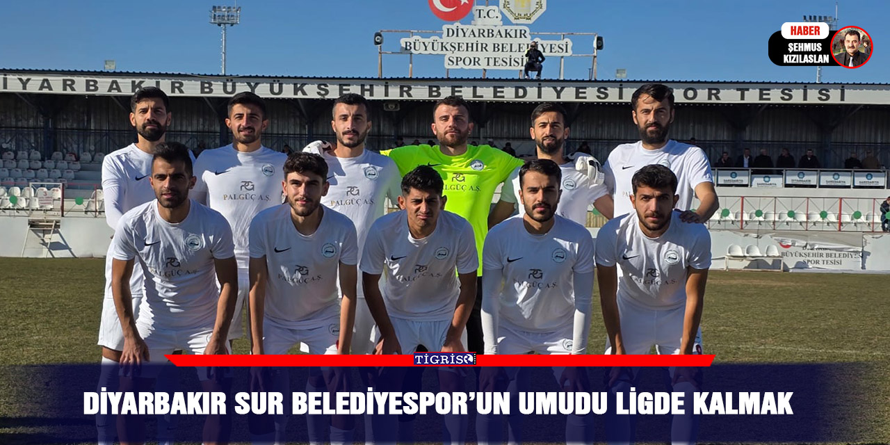 Diyarbakır Sur Belediyespor’un umudu ligde kalmak