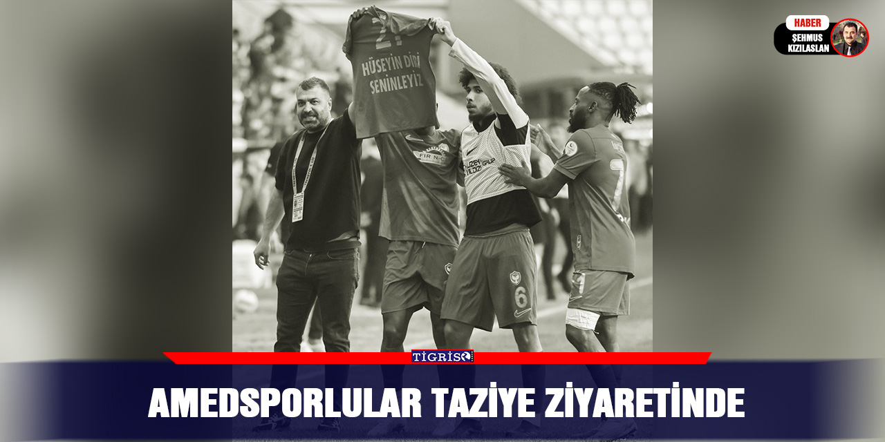 Amedsporlular taziye ziyaretinde