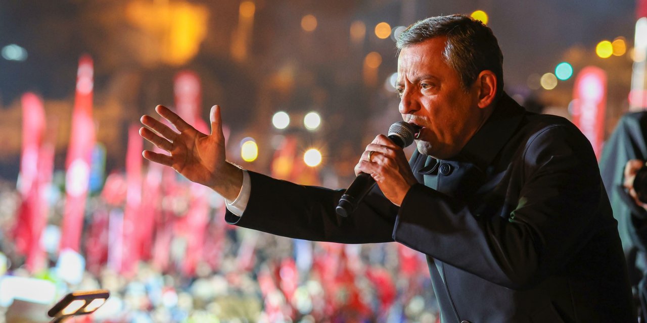 Özgür Özel'den dev miting çağrısı