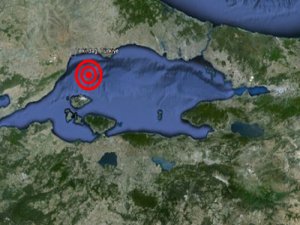 Marmara'da 4,7 büyüklüğünde deprem