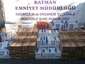 4 bin paket kaçak sigara ele geçirildi