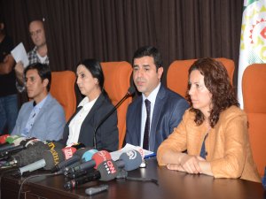 HDP, DTK, DBP ve HDK eş başkanlarından Kobanê olayları için açıklama