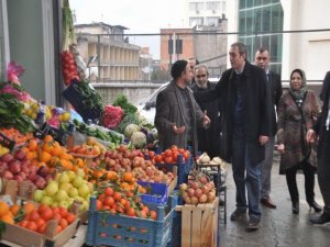 HDP ve DBP'den esnaf ziyareti