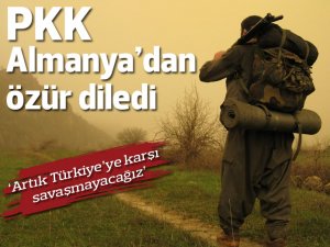 PKK Almanya'dan özür diledi