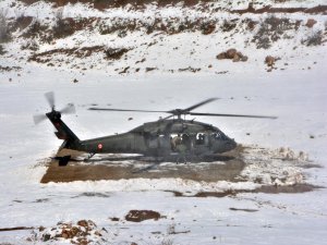 MAHSUR KALAN 9 ÇOBANA HELİKOPTERLE ULAŞILDI