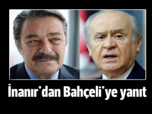 Kadir İnanır'dan Bahçeli'ye yanıt!