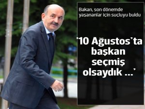 Bakandan itiraf gibi açıklama