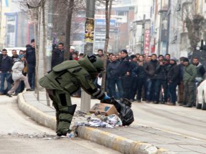 Van’da şüpheli paket alarmı