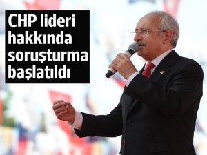 CHP lideri Kılıçdaroğlu'na 'diktatör bozuntusu' soruşturması