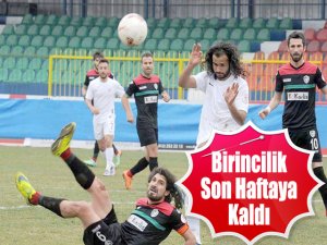 Birincilik Son Haftaya Kaldı