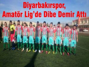 Diyarbakırspor,Amatör Lig’de Dibe Demir Attı