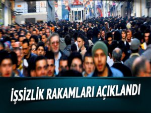 İşsizlik rakamları açıklandı