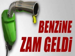 Benzine zam geldi