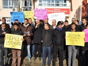 Batman'da işten çıkarmalar protesto edildi