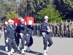 Şırnak şehidi danacı için tören düzenlendi