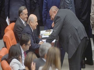 Bahçeli ve Türkeş bir arada