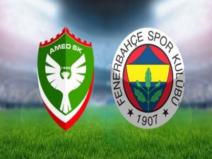 Amed Sportif - Fenerbahçe maçı başladı!