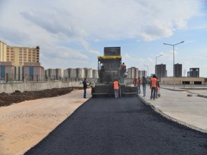 Ağız ve Diş Sağlığı Merkezi yolu asfaltlandı