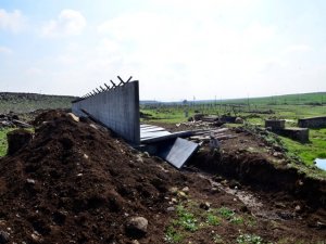 Gözeli Havzası’nın korunması için ihata duvarı inşa ediliyor